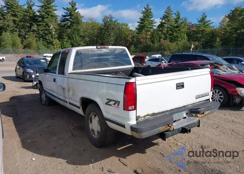 1998 Chevrolet K1500 Fleetside из США, поврежденный, VIN 2GCEK19R5W1175624